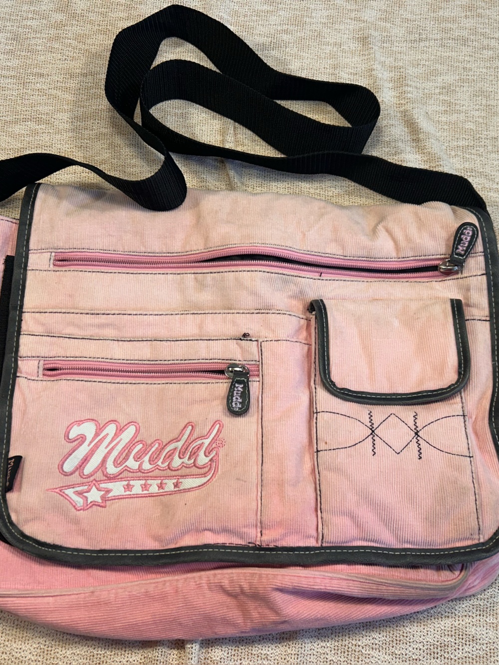 Vintage Mudd Crossbody Shoulder Bag